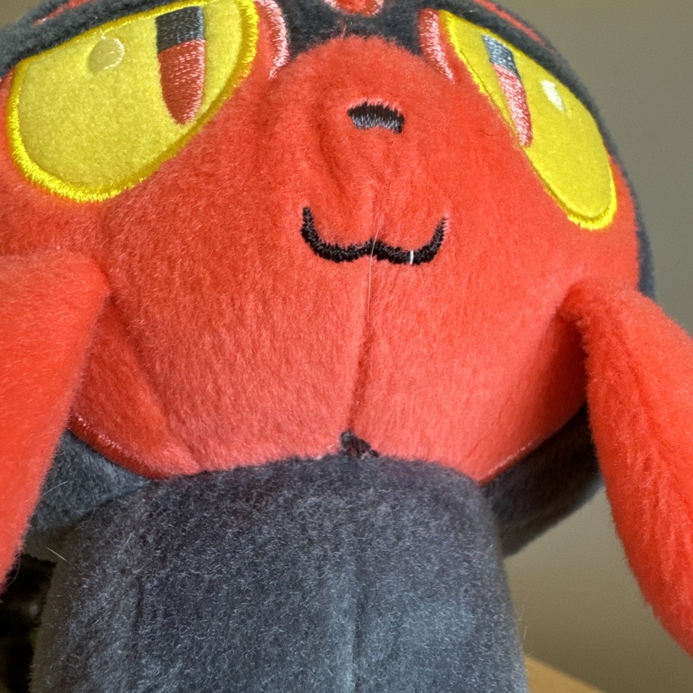Pokemon Litten 8 in Stuffed Plush Doll FLAW: Tag Removed - Picture 11 of 13